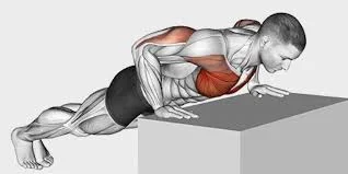 Incline push-up