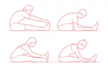 Hamstring stretch