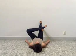 Wall Glute Stretch
