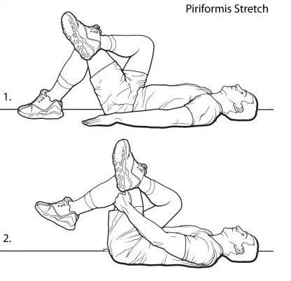 Supine Piriformis Stretch