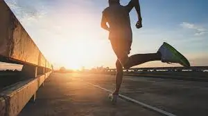 running or jogging