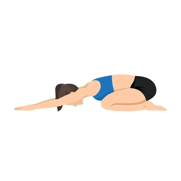 child pose