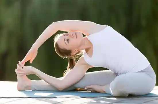Revolved Head to Knee Pose