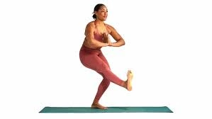 Single Leg Chair Pose