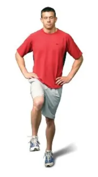 Standing with eyes closed