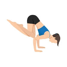 Bakasana with eagle legs