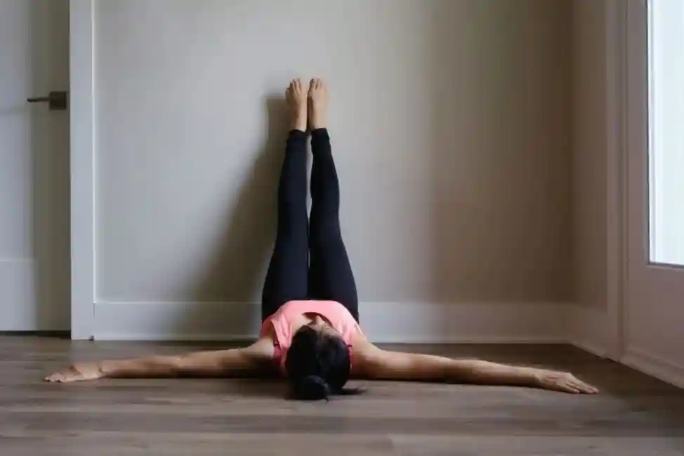 Legs up the wall