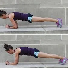 Rocking plank