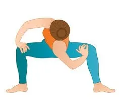 Goddess Pose with a twist