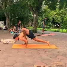 One-Legged Revolved flying Pigeon Pose