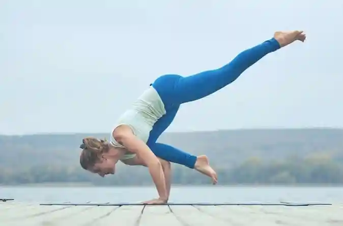 One-Legged Crow Pose 