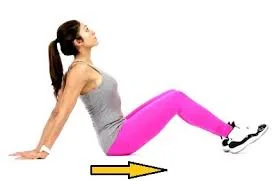 Seated bicep stretch