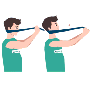 Self Snag Left Rotation Neck Neck Range Of Motion Exercises - Home Physiotherapy