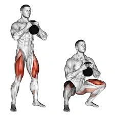 Goblet Squat Exercise