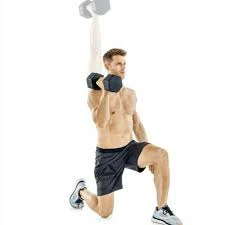 Half Kneeling Arnold Press