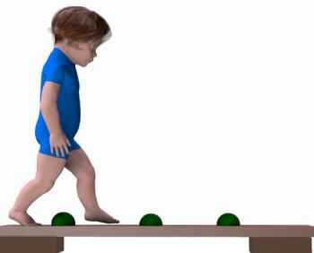 Obstacle Walking for kid