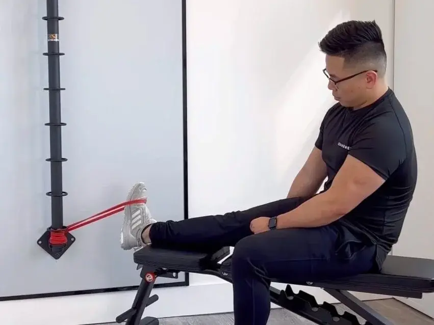 Seated Shin raises