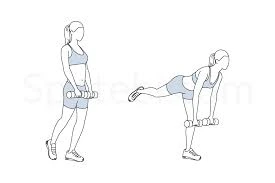 Single Leg Deadlift Exercise