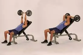 Barbell Skull Crushers