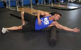 Lats Foam Rolling
