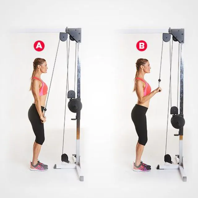 Cable Press-downs