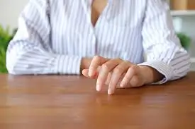 Tabletop finger Taps