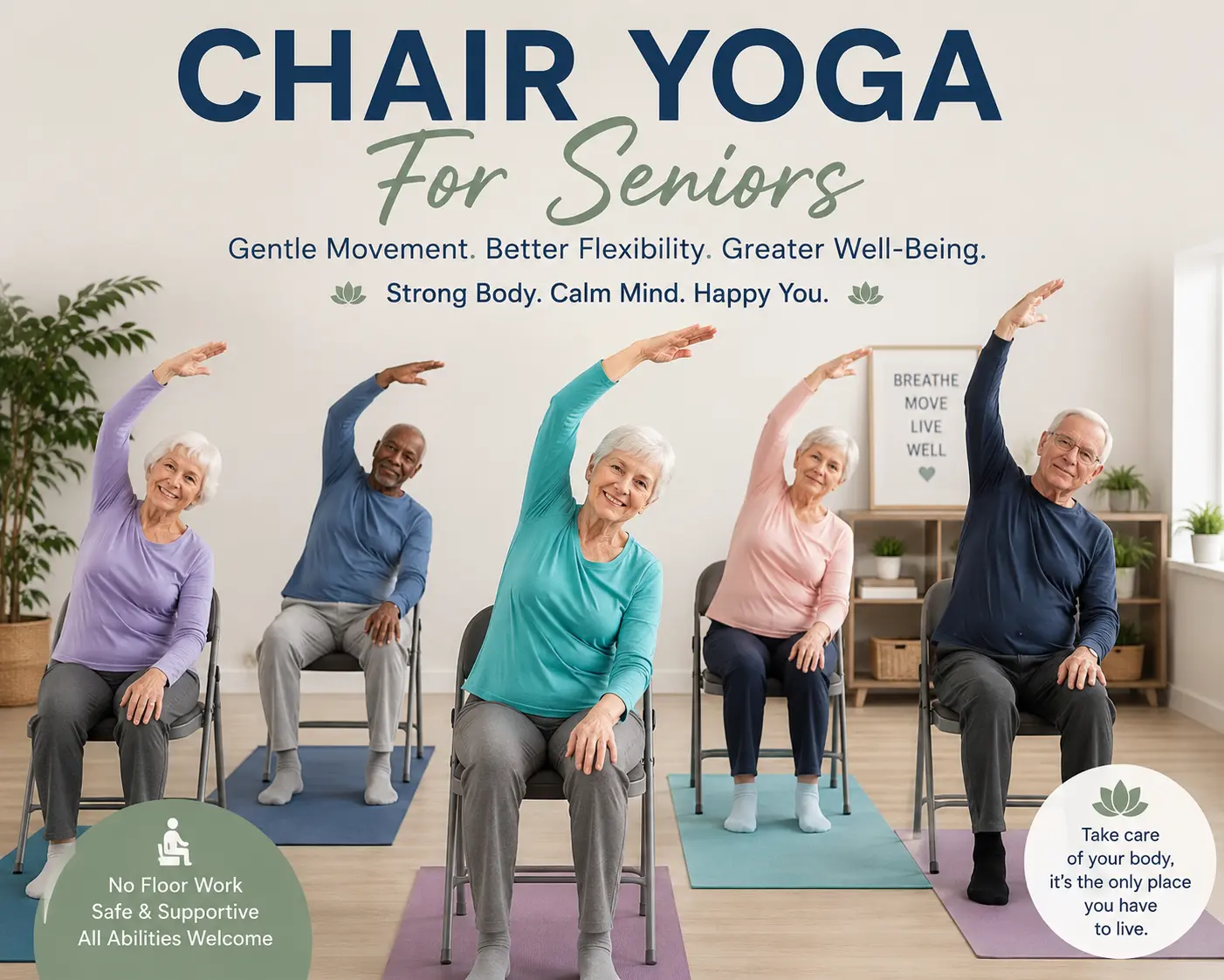 Chair Yoga For Seniors