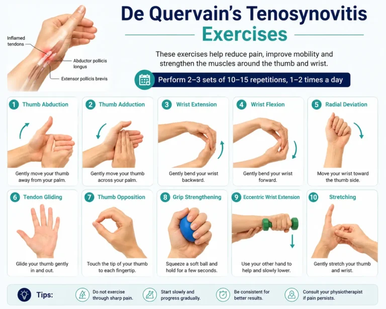 De Quervain's Tenosynovitis Exercises