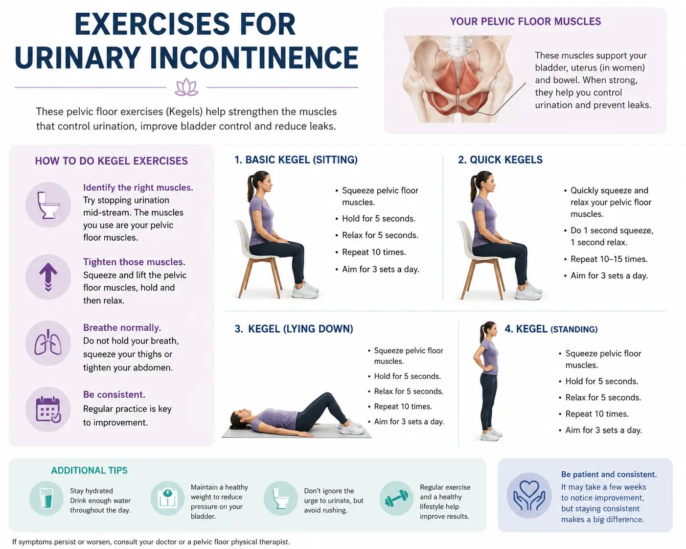 Exercise for Urinary Incontinence