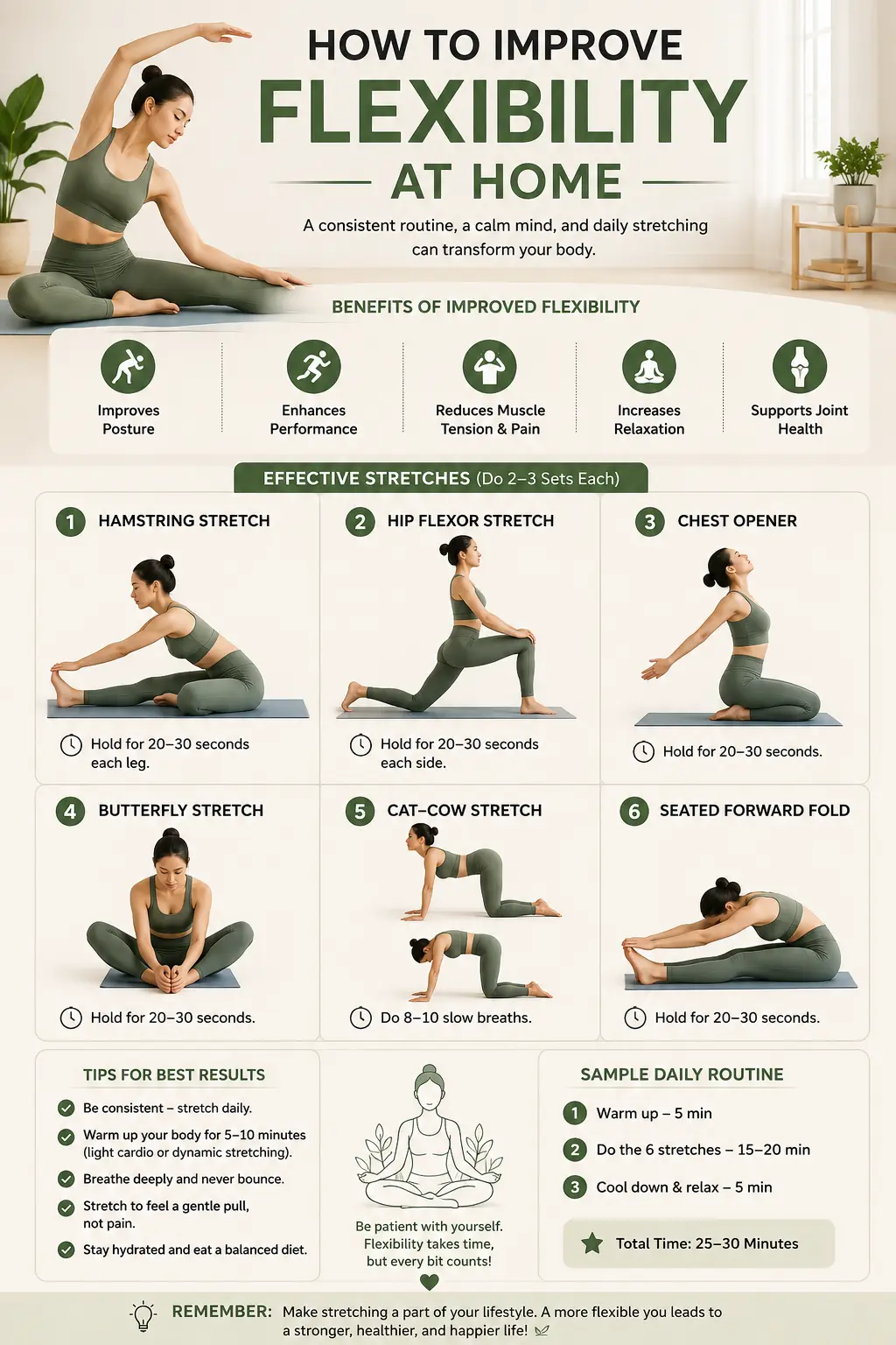 How To Improve Flexibility At Home