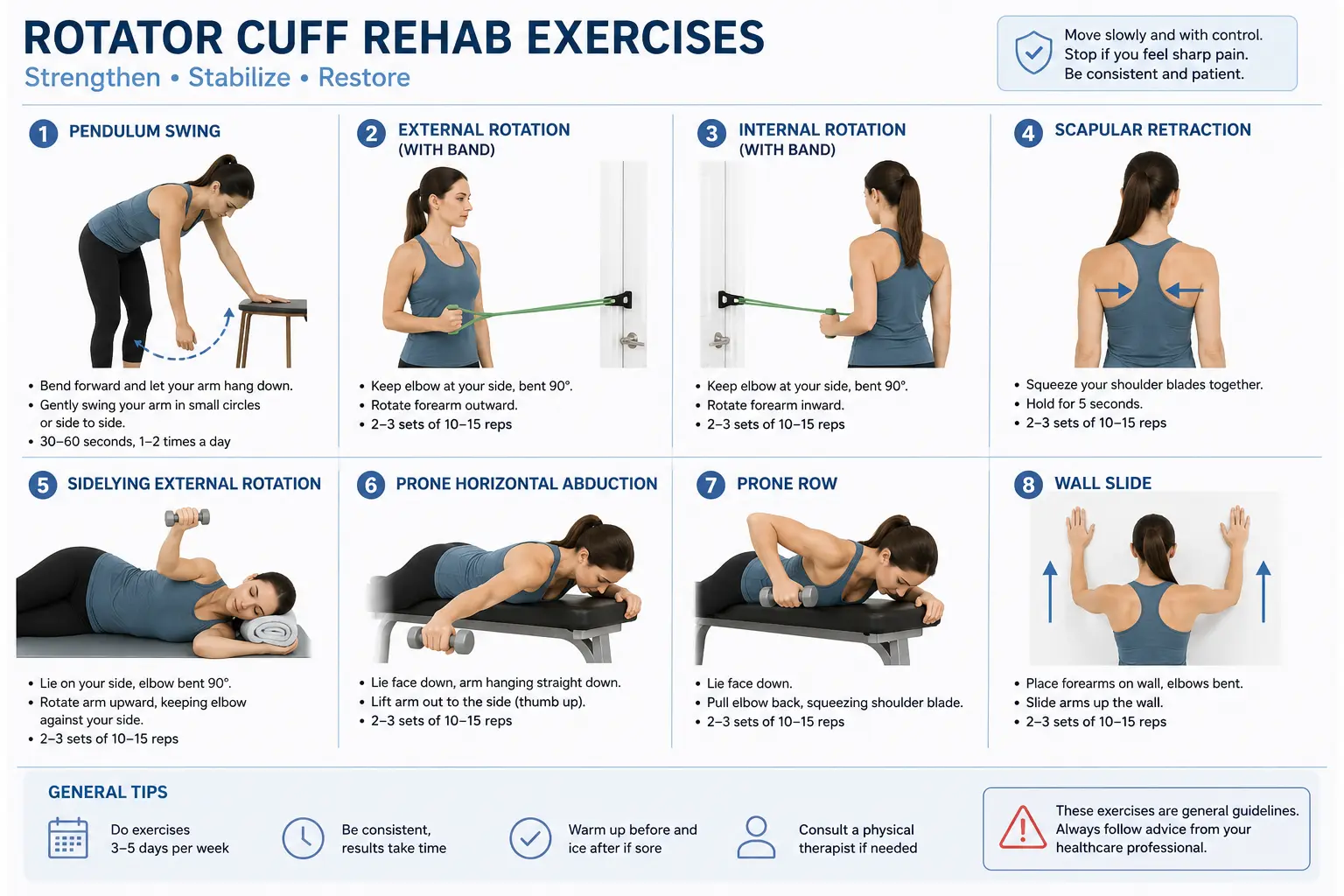Rotator Cuff Rehab Exercises