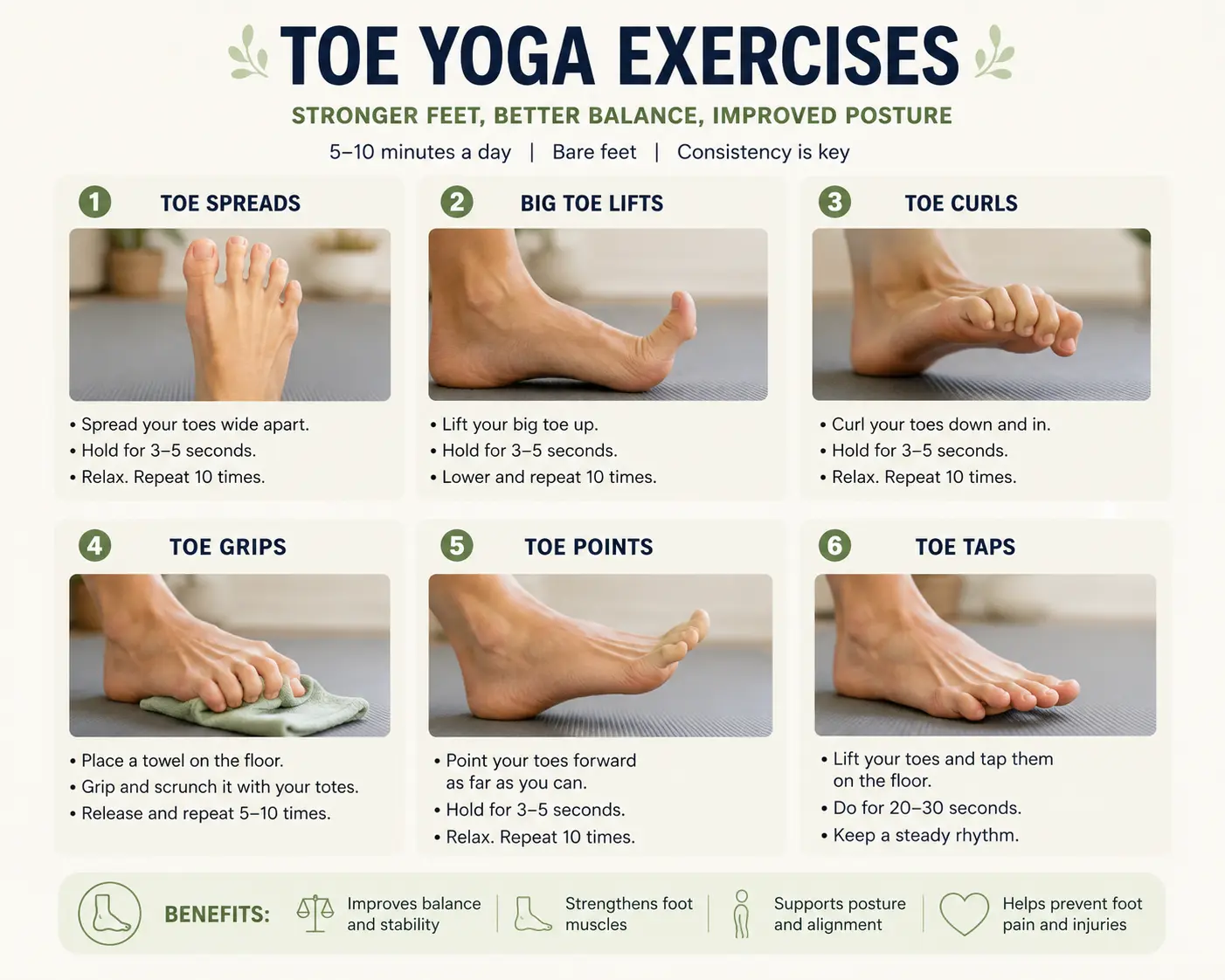 Toe Yoga Exercises