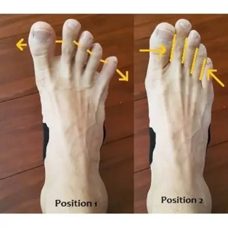 Toe spread-outs