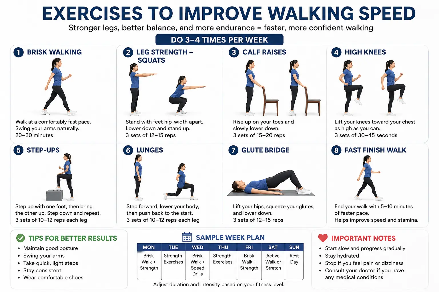 Exercise To Improve Walking Speed