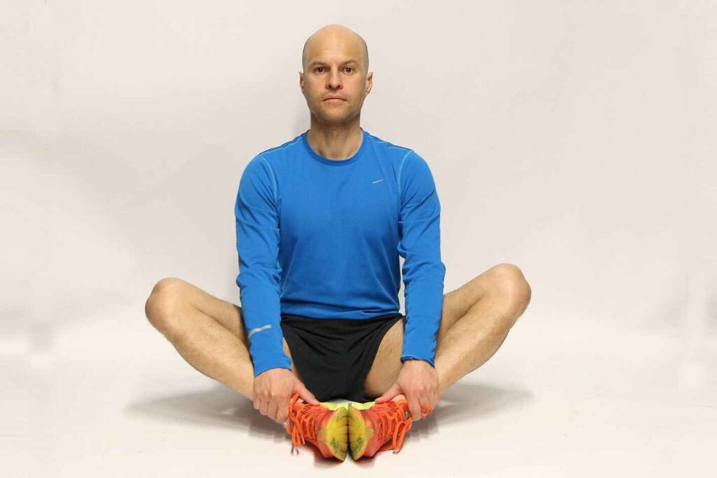 Inner thigh stretch