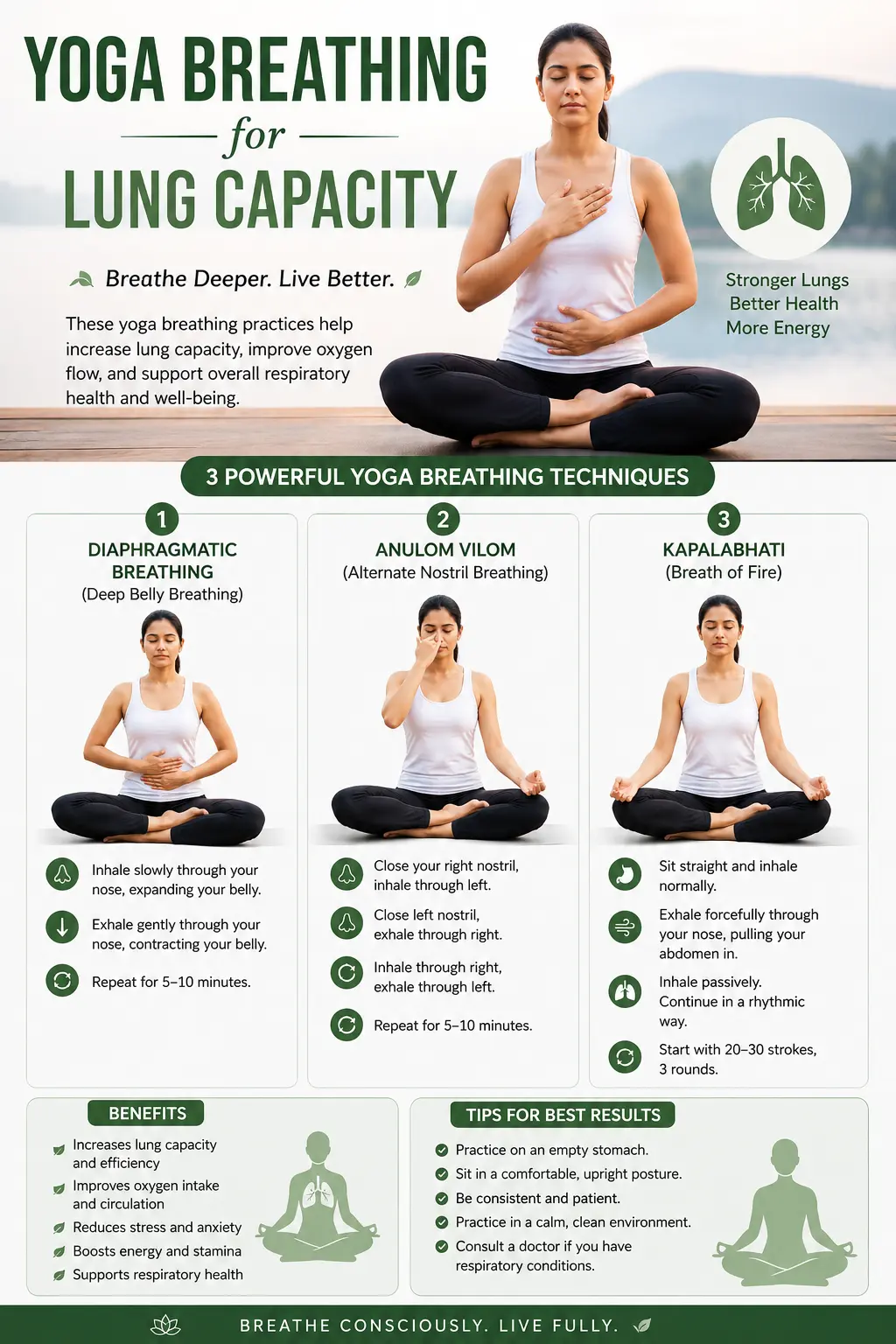 Yoga Breathing for Lung Capacity