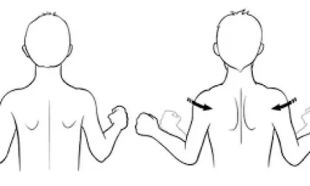 
Shoulder-blade-squeeze