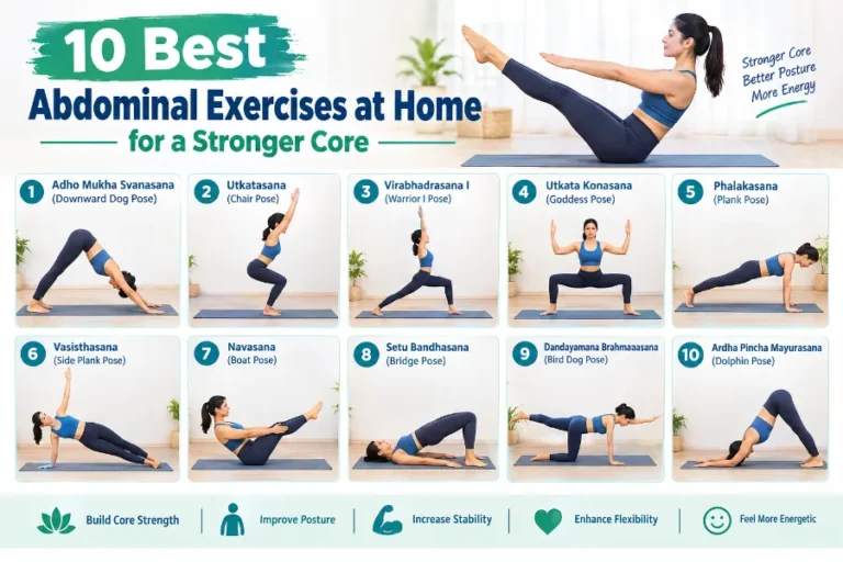 Yoga for Strong Abs at Home